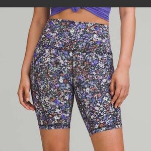 Lululemon Align High-Rise Short with Pockets 8" - Flower Burst Multi